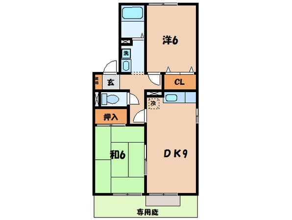 北新川駅 徒歩10分 1階の物件間取画像